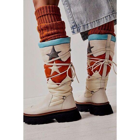 New Free People Montrose Puffer Boots Size 38 - Picture 3 of 6